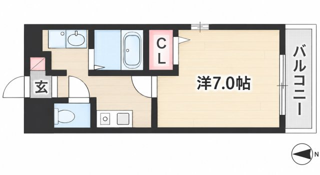 【間取り】 | ルミエール長良