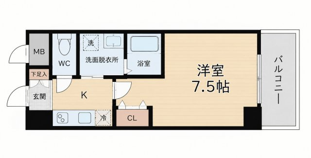 【間取り】 | パルティール新栄