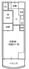 【間取り】 | 露橋ロイヤルハイツ I