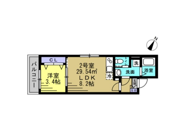 シティエスケイプ行徳の間取り