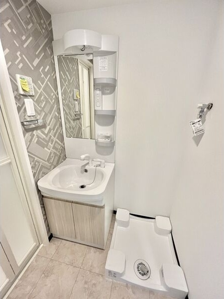 S-RESIDENCE星ヶ丘の洗面所