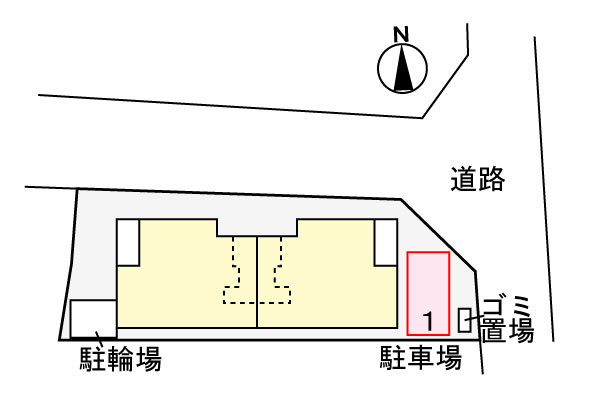 アーバンソレイユの区画図
