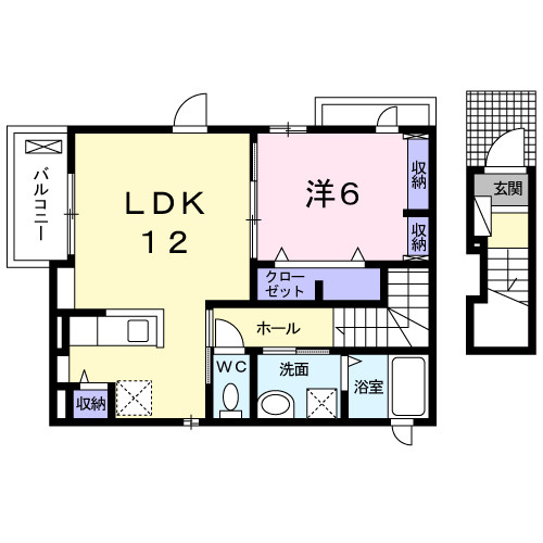 アーバンソレイユの間取り