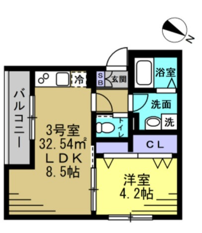 シティエスケイプ行徳の間取り