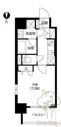 アーバネックス梅田西の間取り