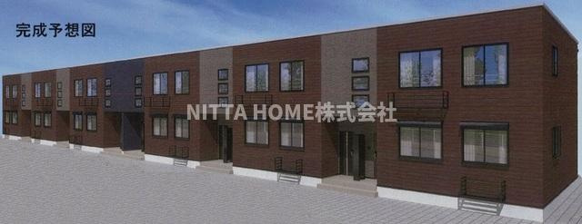 豊岡市伏のアパートの外観|【完成イメージ】２０２６年１２月完成予定！インターネット無料、宅配ＢＯＸ完備◎