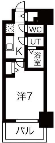 【間取り】 | ファステートNAMBA華月