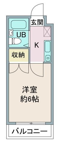 エマーユ若葉の間取り