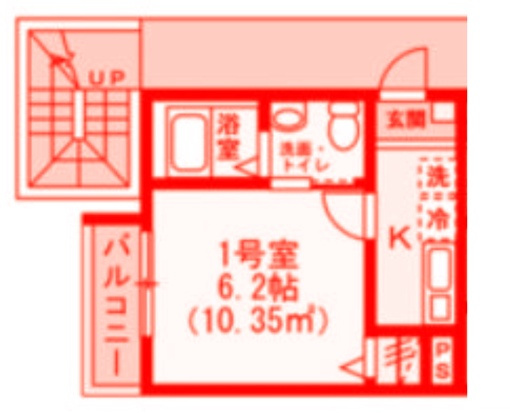 ブリーゼ金沢文庫の間取り|バルコニー付き洋室♪