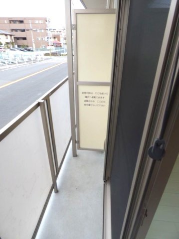 AJ蘇我WestⅠのバルコニー