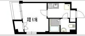 ｂ’ＣＡＳＡ蒲田の間取り|間取りです。