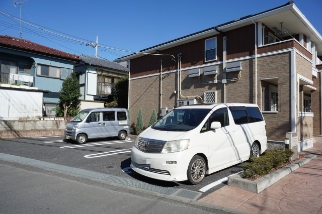 ラメゾンショコラの駐車場