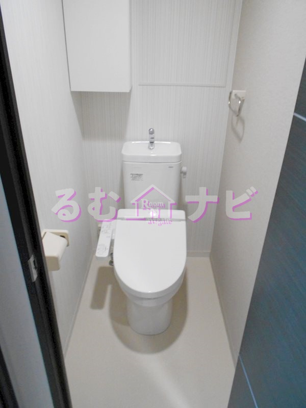 福岡市南区那の川１丁目の賃貸マンションのトイレ
