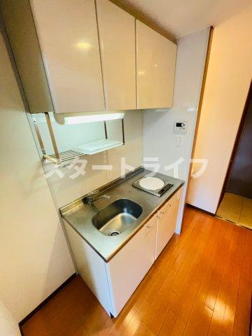 大阪市淀川区木川東２丁目の賃貸マンションのキッチン