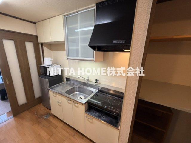 オークサンガのキッチン|キッチンスペースは３．５帖です◇