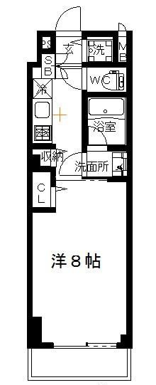 国分寺市本町３丁目の賃貸マンションの間取り
