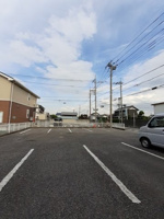 駐車場に車を止められます