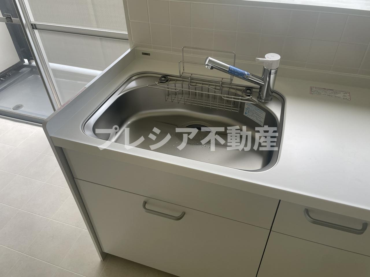 松が丘住宅16号棟のキッチン