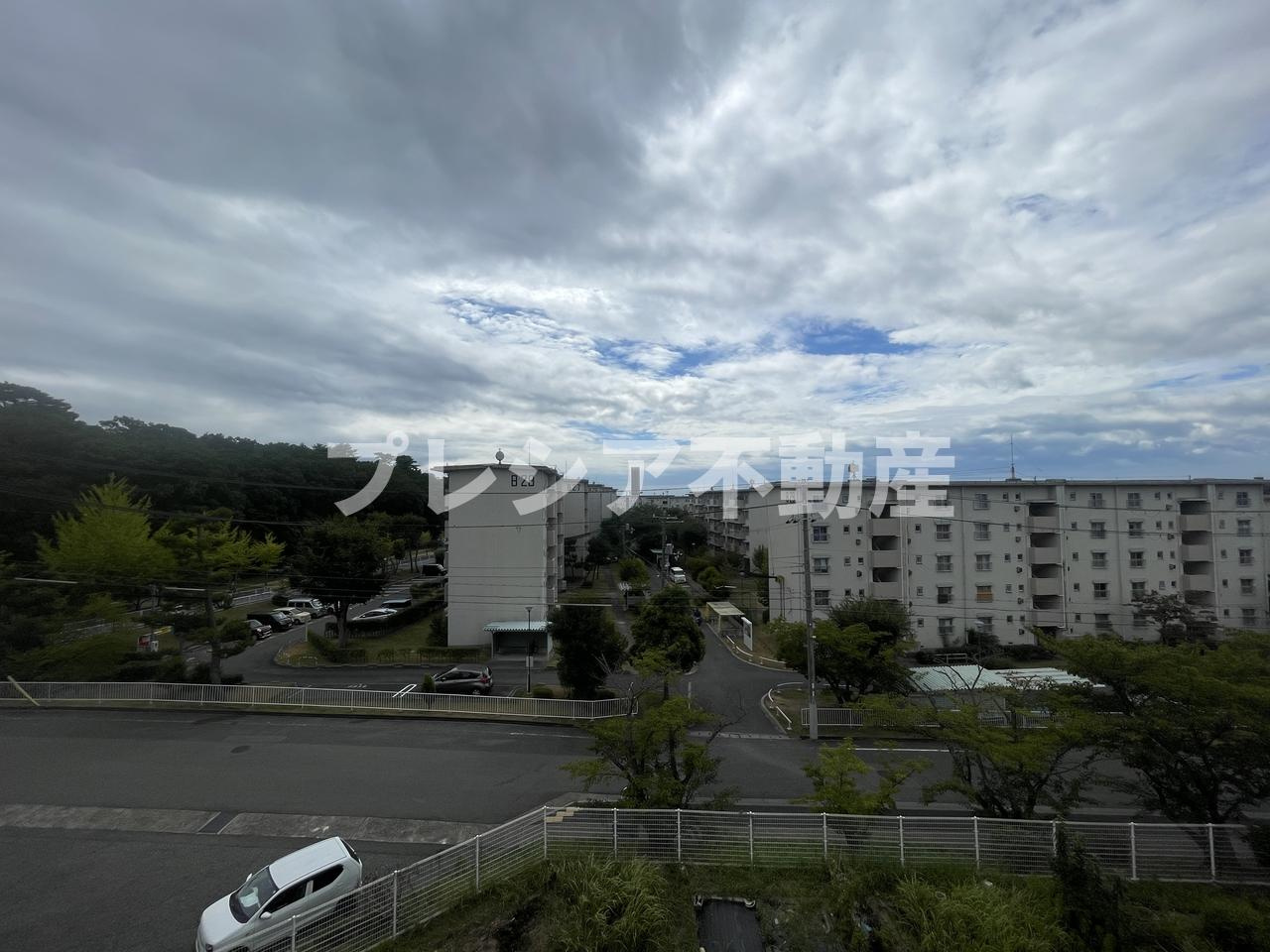 松が丘住宅16号棟の展望