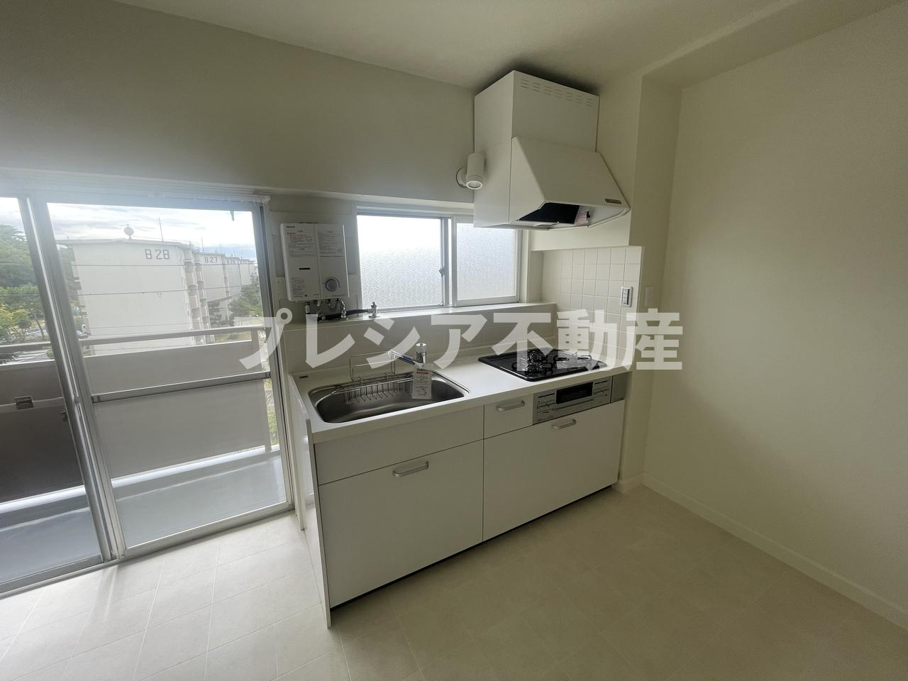 松が丘住宅16号棟のキッチン