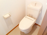 トイレもきれいです