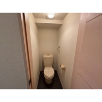 清潔感のあるトイレです