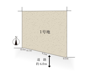 京都市西京区樫原五反田　第1期　売土地の土地図