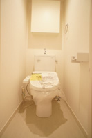 ゆったりとした空間のトイレです