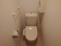 トイレもきれいです