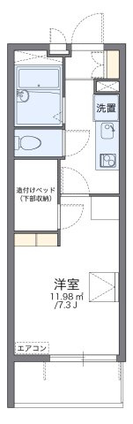 代表的な間取のため実際の間取とは異なる場合があります