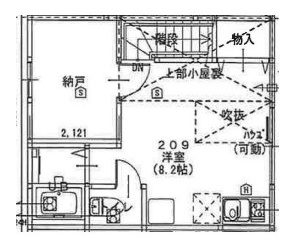 サンコート東伏見の間取り