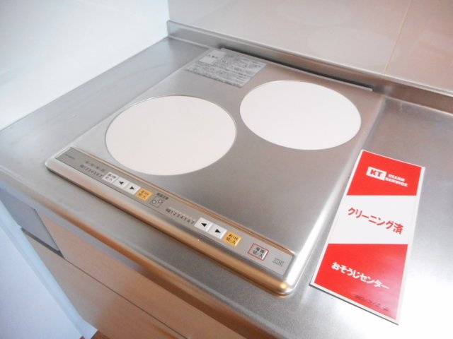 IH2口コンロです