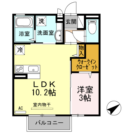 イーストパークの間取り