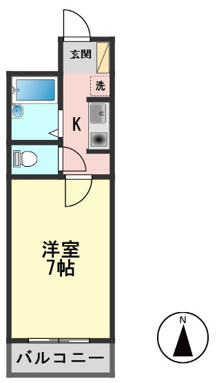 サンモール瑞江の間取り