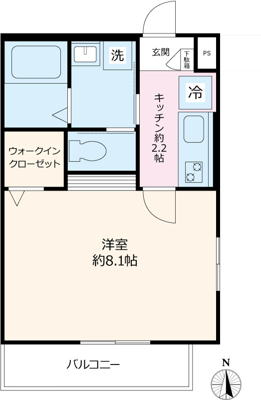 目白台ウィングの間取り