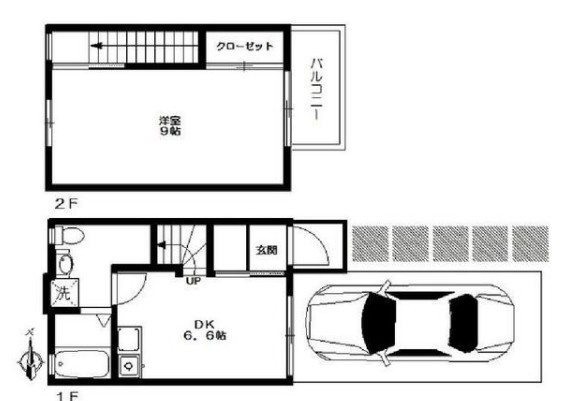 石倉荘の間取り