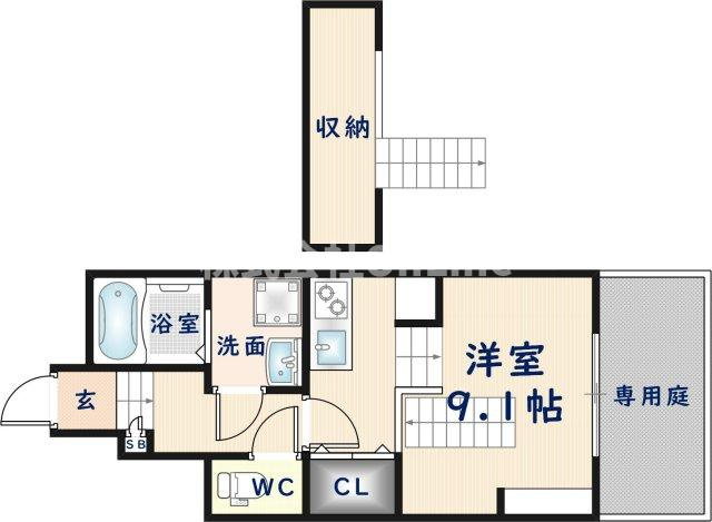 あんしん+小畑町08-13001の間取り