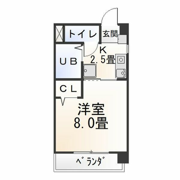 グランデュール16の間取り