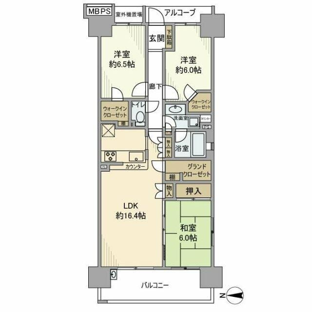 亀戸レジデンスの間取り