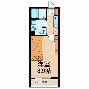 アテナ稲毛の間取り