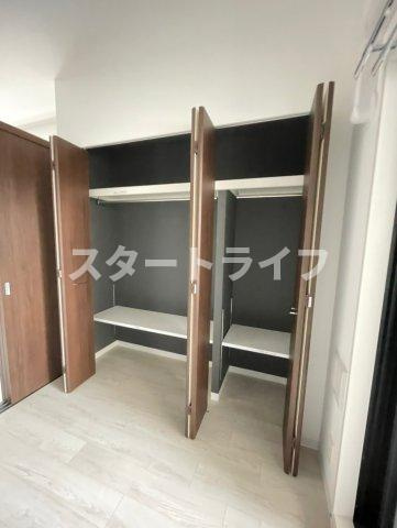 大阪市東淀川区東中島３丁目の賃貸マンションの収納|参考写真