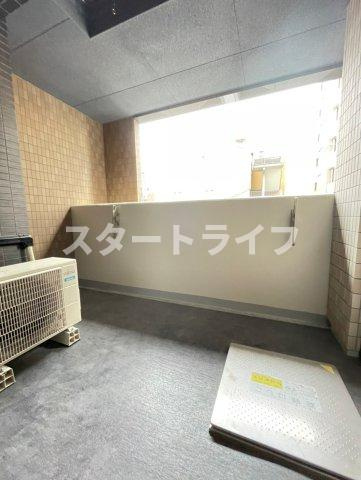 大阪市東淀川区東中島３丁目の賃貸マンションのバルコニー|参考写真