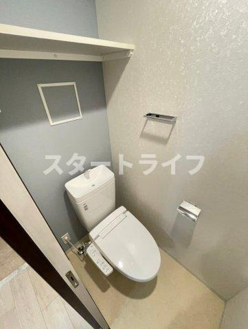 大阪市東淀川区東中島３丁目の賃貸マンションのトイレ|参考写真