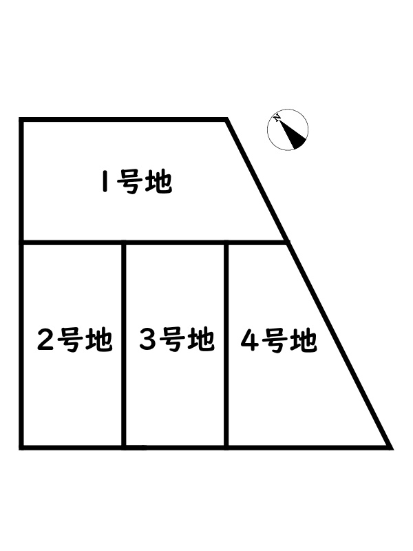 姫路市別所町佐土3丁目/売土地の区画図