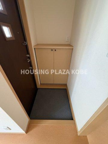 ベルリード新長田の玄関