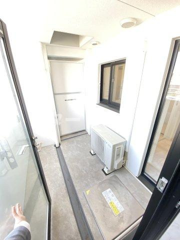 大阪市淀川区宮原５丁目の賃貸マンションのバルコニー