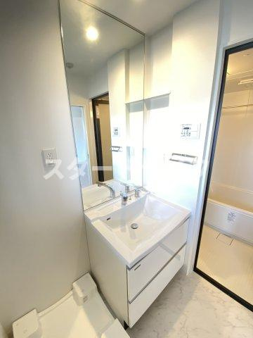 大阪市淀川区宮原５丁目の賃貸マンションの洗面所