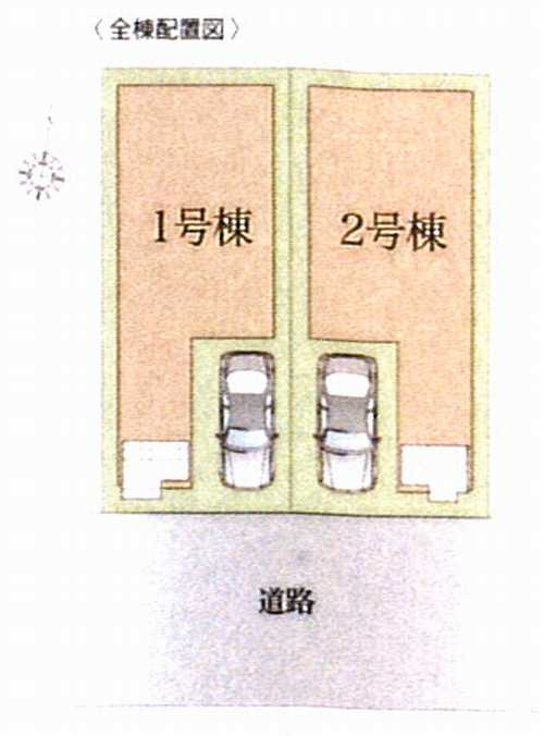 大和市上和田4期　新築戸建全2棟　2号棟の区画図