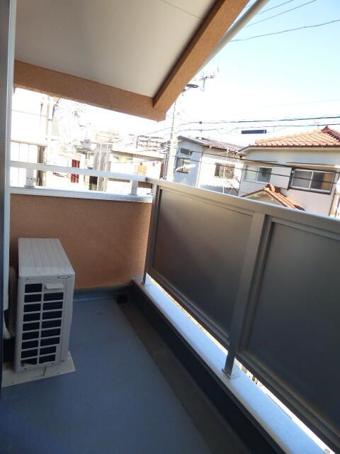 石倉荘のバルコニー
