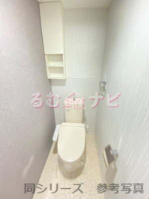 福岡市南区那の川１丁目の賃貸マンションのトイレ